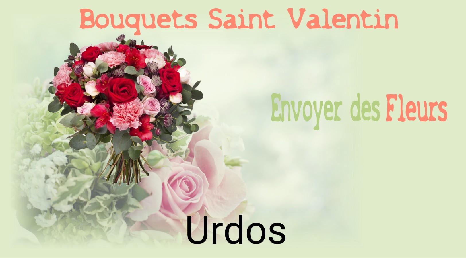 Roses de Saint-Valentin livrées à Urdos